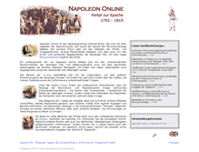 Tablet Screenshot of napoleon-online.de